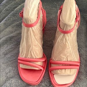 Elegant Coral Women's Sandals